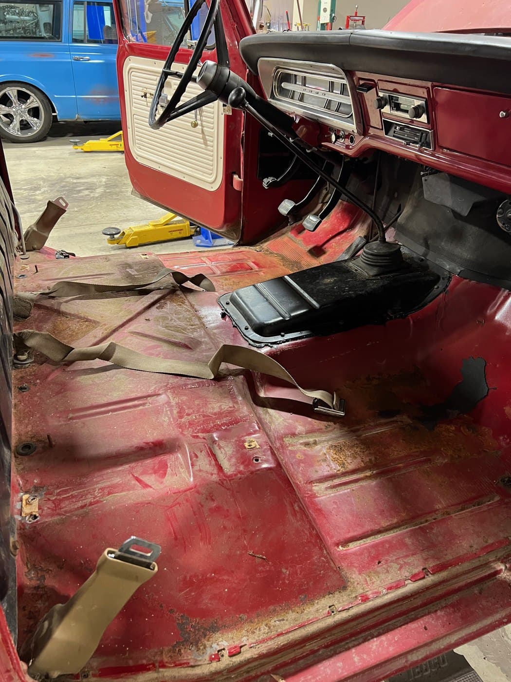 TEARDOWN — CAB TANK REMOVED