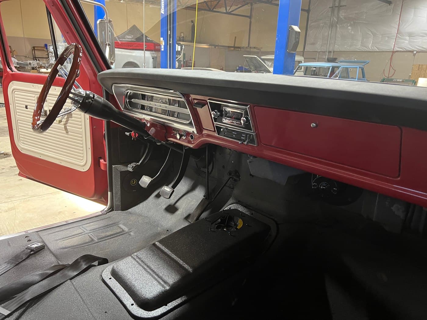 FINISHED — INTERIOR / DASH