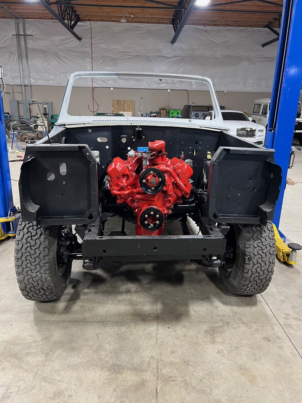 REBUILT ENGINE — INSTALLED
