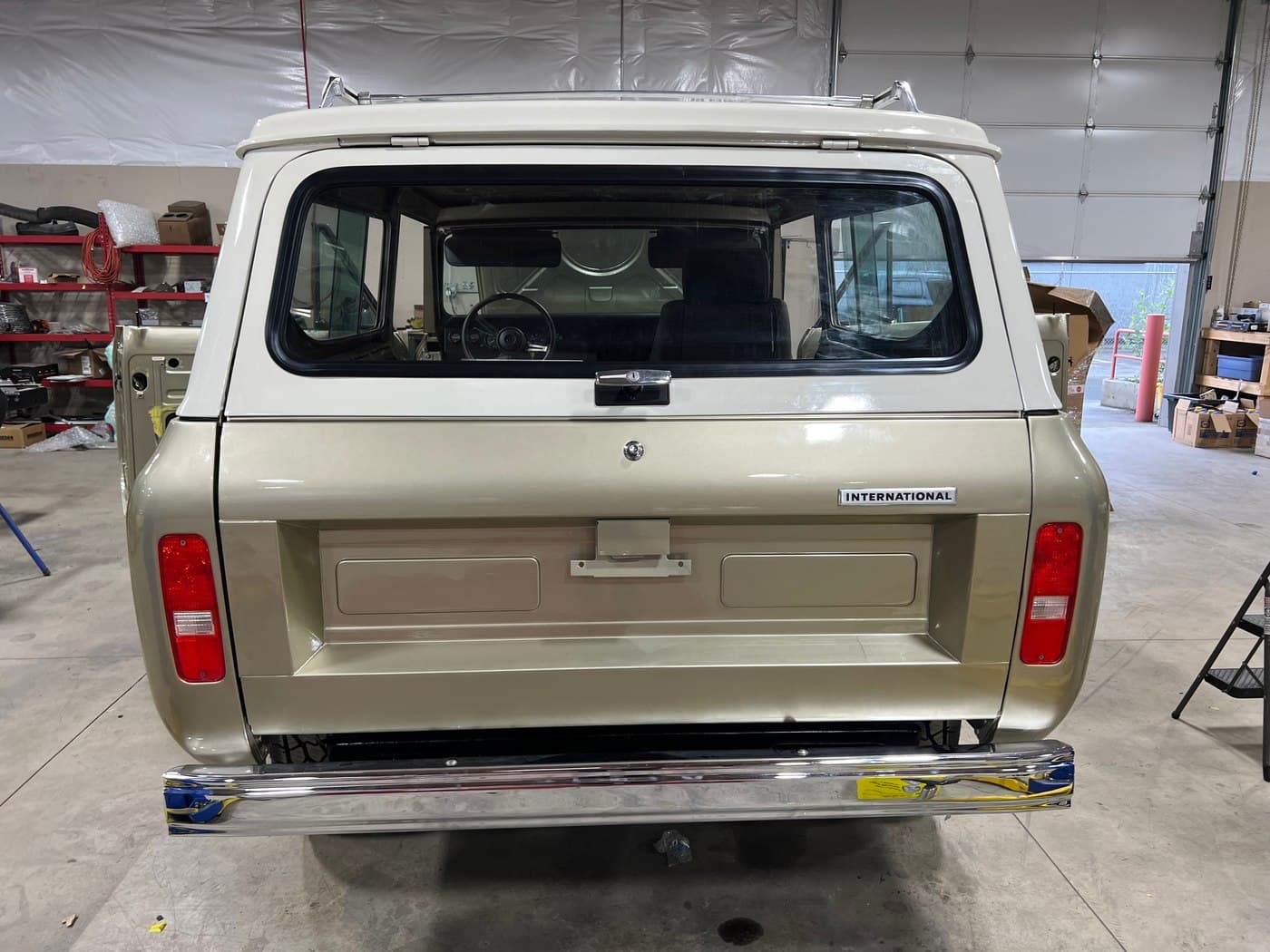 FRESH PAINT — REAR