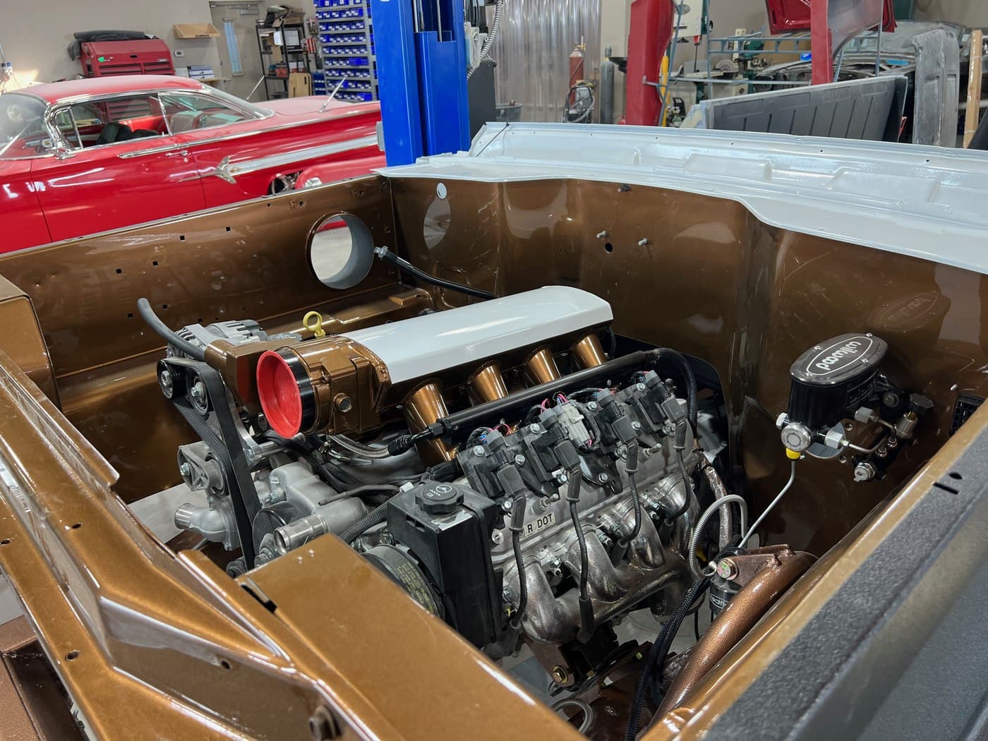 NEW ENGINE — INSTALLED
